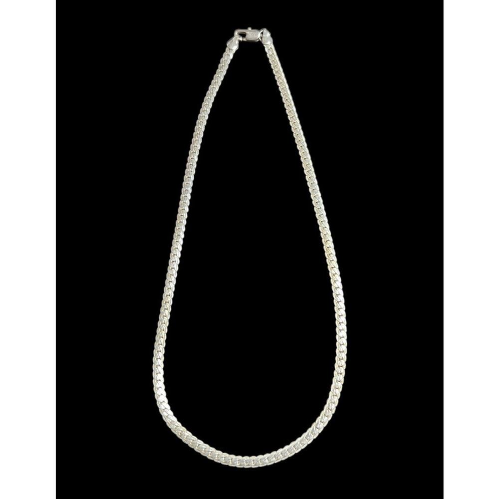 925 Sterling Silver 18 In Chain Necklace 22 Grams - Picture 1 of 3